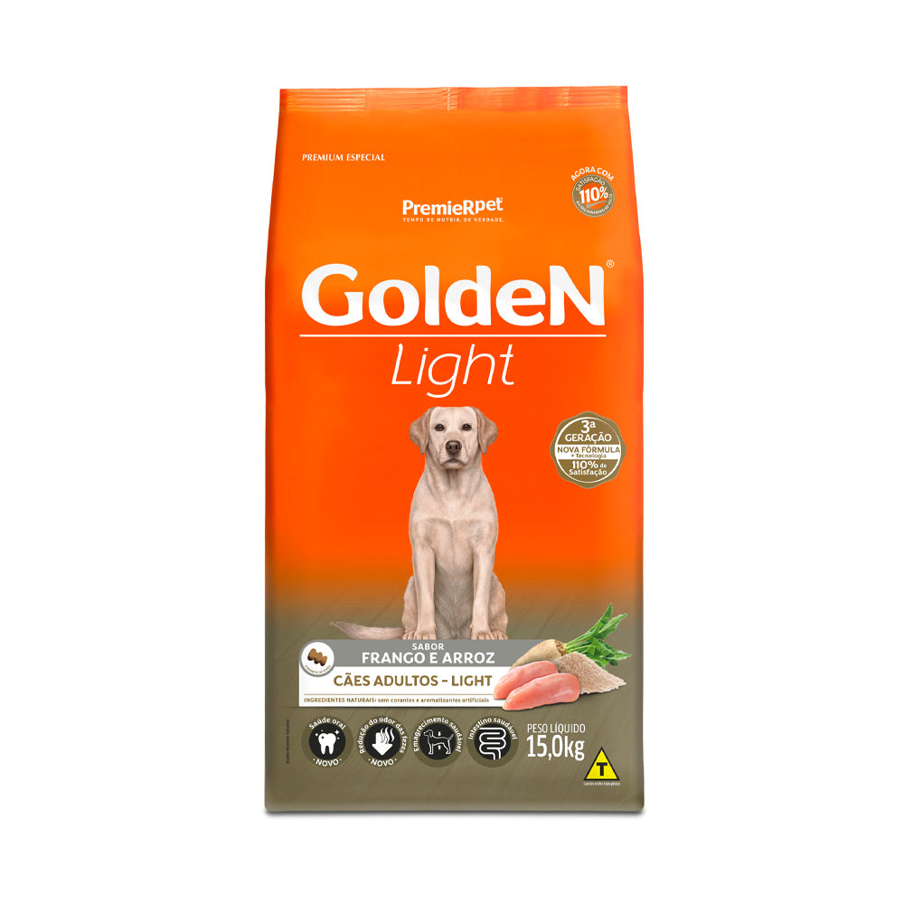 Golden Fórmula Light Raças Médias e Grandes