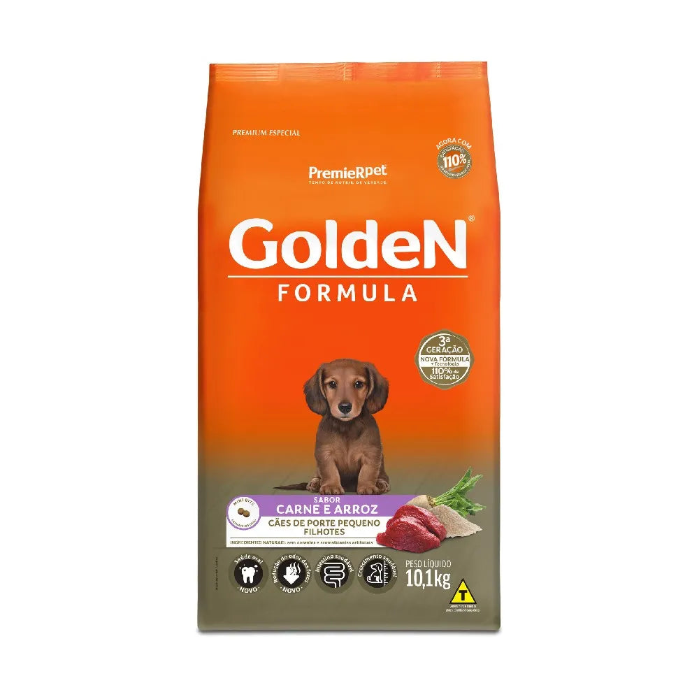 Golden Fórmula Filhote Raças Pequenas