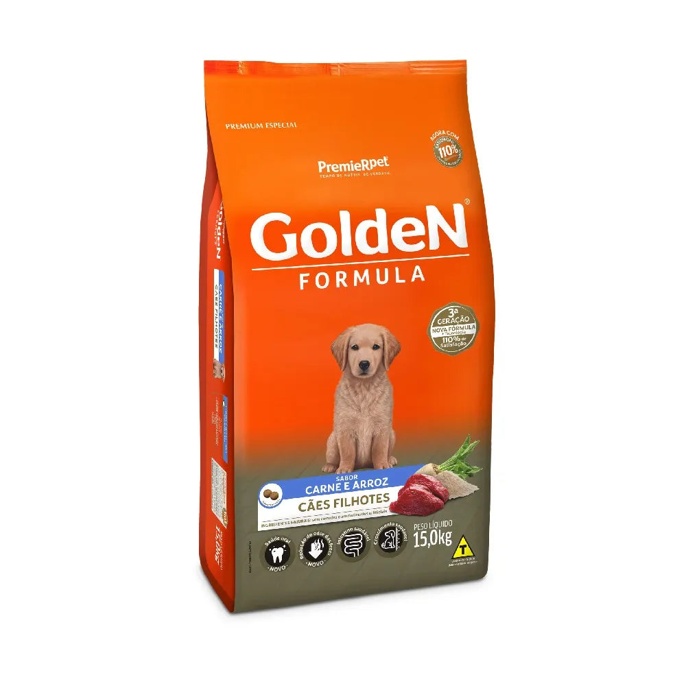 Golden Fórmula Raças Grandes Filhote