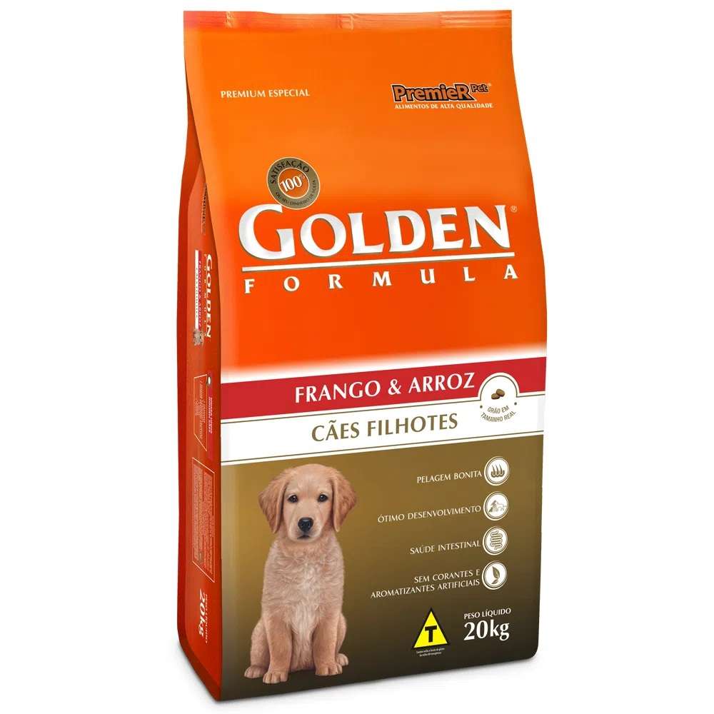 Golden Fórmula Raças Grandes Filhote