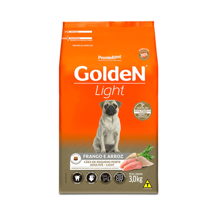 Golden Fórmula Light Raças Pequenas