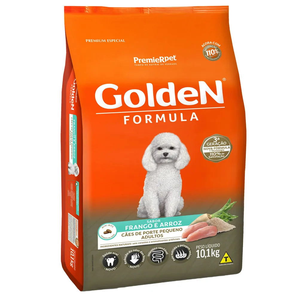 Golden Fórmula Adulto Raças Pequenas