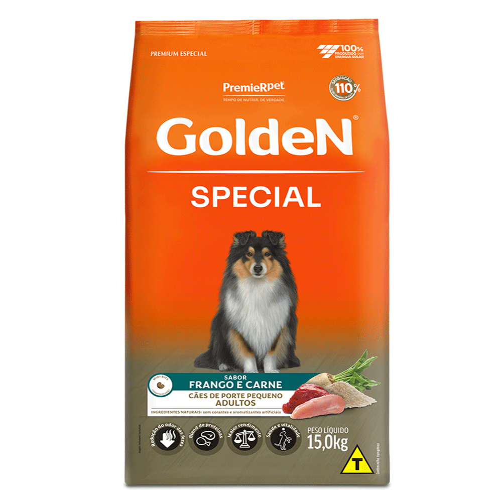 Golden Special Adulto Raças Pequenas