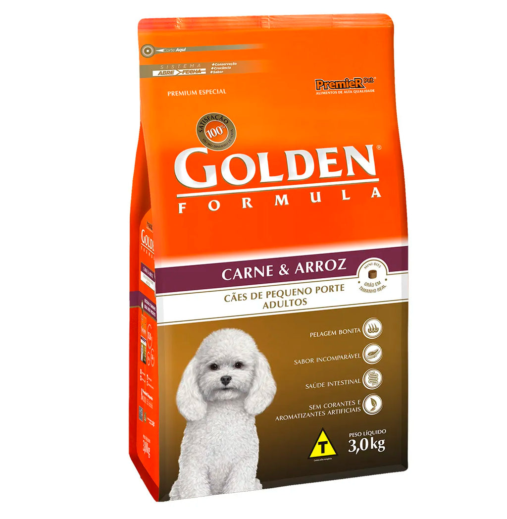 Golden Fórmula Adulto Raças Pequenas
