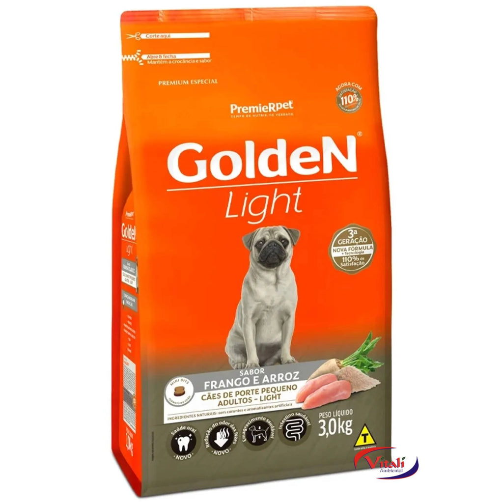 Golden Fórmula Light Raças Pequenas